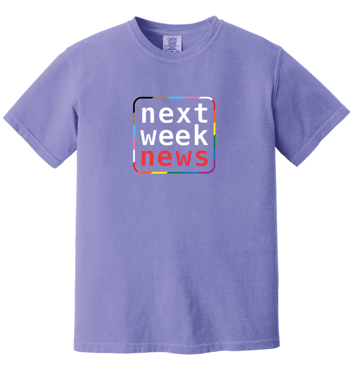 NWN Pride Logo Outline - Purple