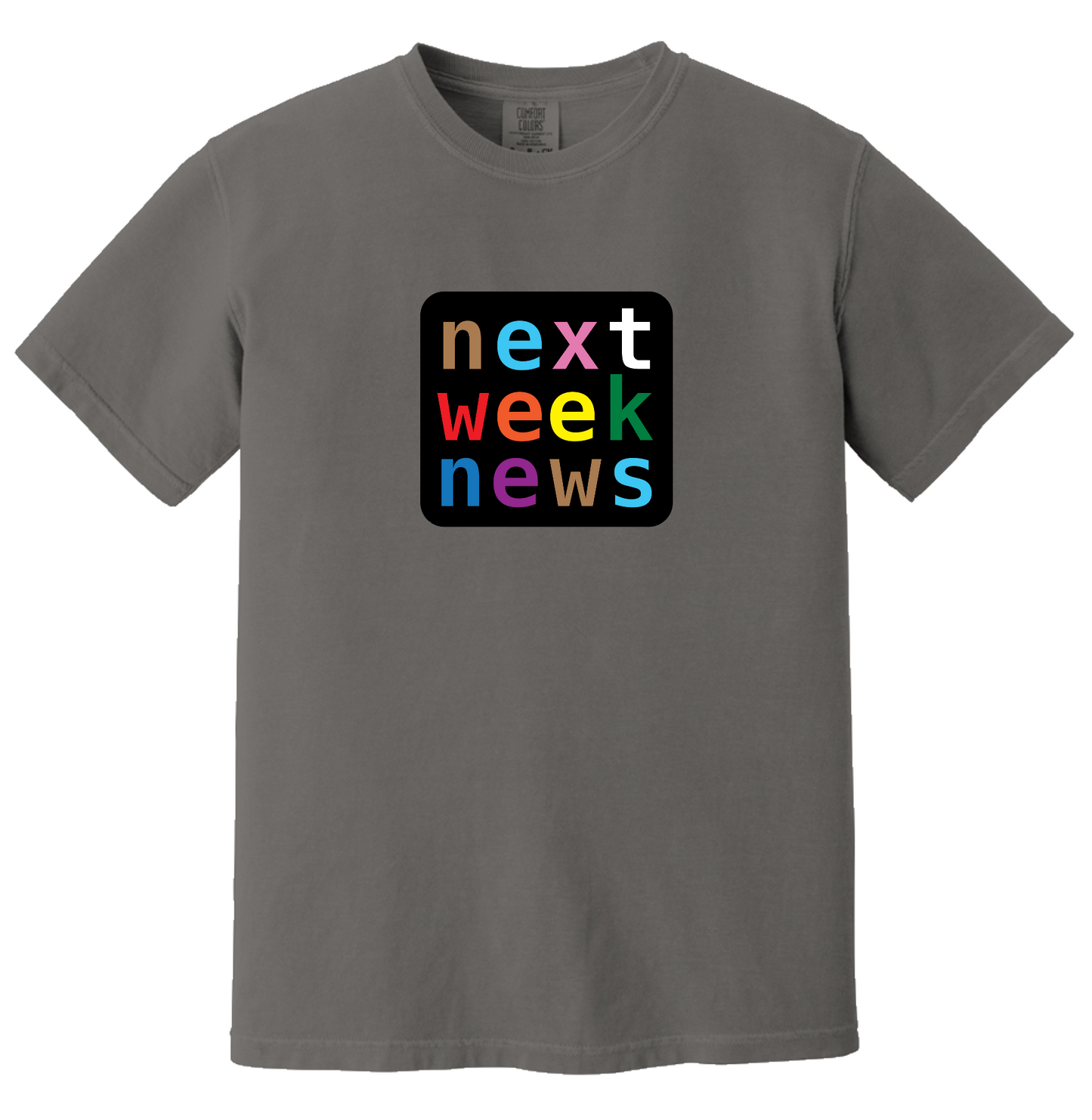 NWN Pride Logo Text - Gray